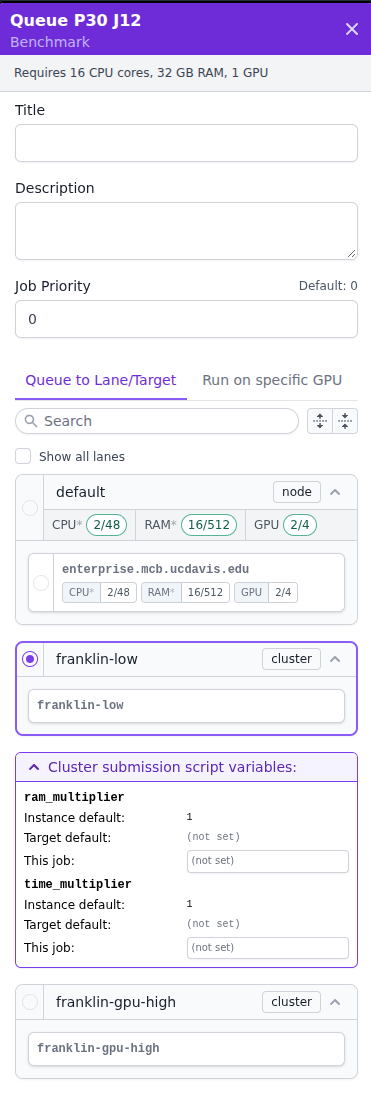 cryosparc resource increase
